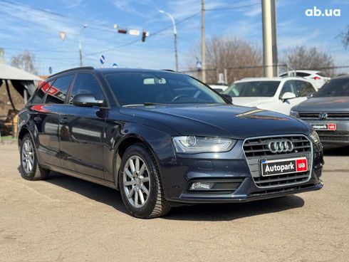 Audi A4 2014 синий - фото 4