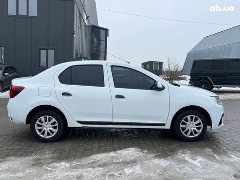 Renault Logan 2019 белый - фото 16