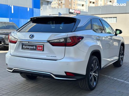 Lexus rx 450 h 2021 белый - фото 5