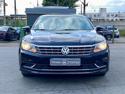Volkswagen Passat 2016 черный - фото 2