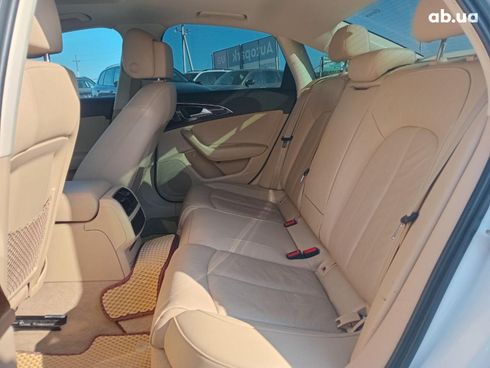 Audi A6 2014 белый - фото 19