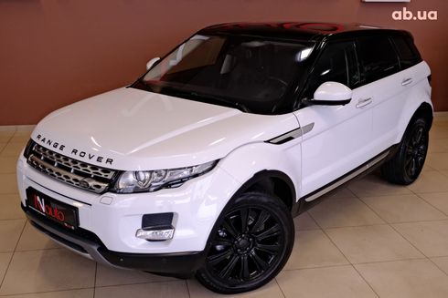 Land Rover Range Rover Evoque 2014 белый - фото 2