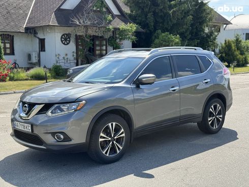 Nissan Rogue 2015 серый - фото 7