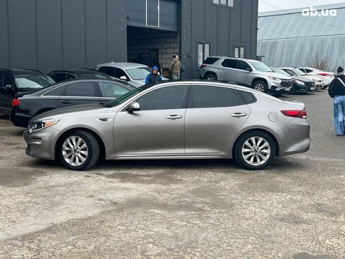 Kia Optima 2016 серый - фото 4