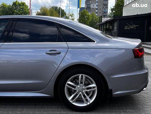 Audi A6 2017 серый - фото 6