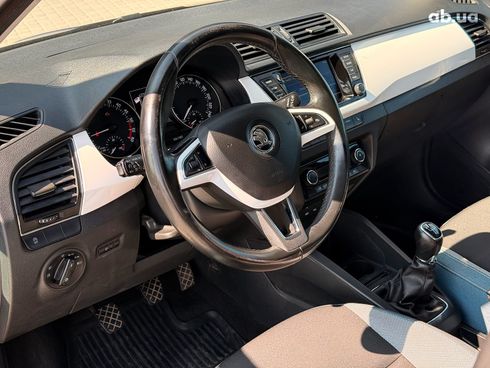 Skoda Fabia 2015 синий - фото 14