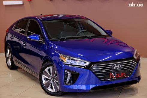 Hyundai IONIQ Hybrid 2018 синий - фото 4