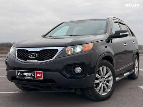 Kia Sorento 2009 черный - фото 2