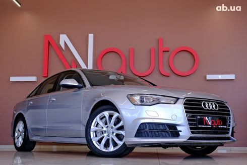 Audi A6 2017 серебристый - фото 4