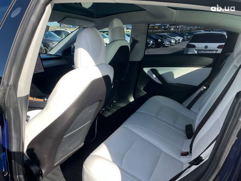Tesla Model 3 2018 синий - фото 15