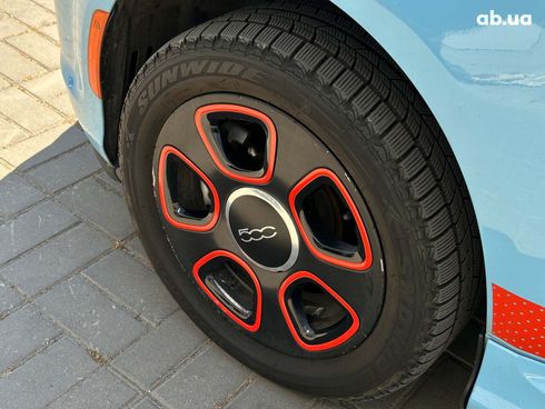 Fiat 500E 2017 синий - фото 21