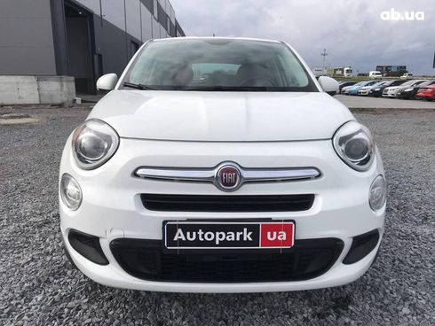 Fiat 500X 2015 белый - фото 2
