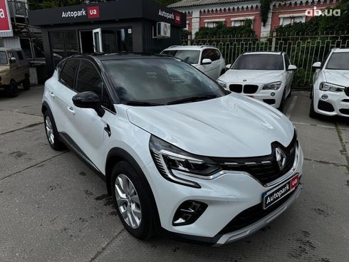 Renault Captur 2021 белый - фото 9