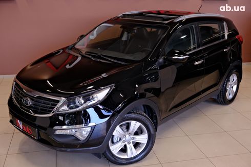 Kia Sportage 2012 черный - фото 2