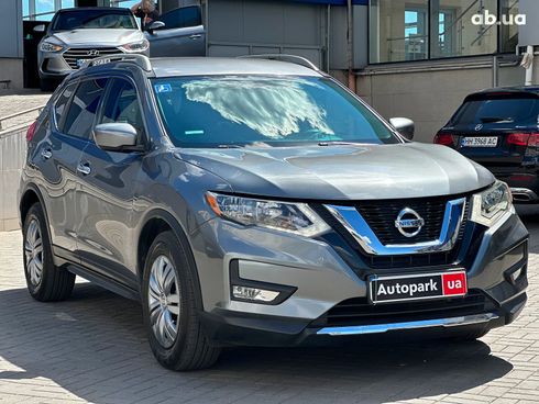 Nissan Rogue 2017 серый - фото 3