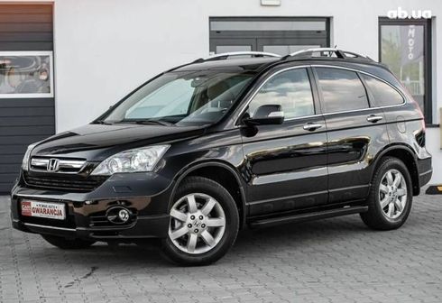 Honda CR-V 2008 черный - фото 3