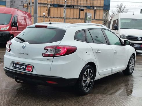 Renault Megane 2015 белый - фото 8