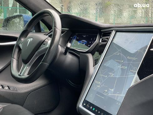 Tesla Model S 2015 синий - фото 22