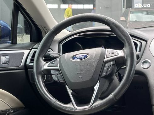 Ford Fusion 2015 синий - фото 27