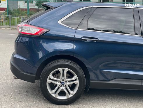Ford Edge 2017 синий - фото 14