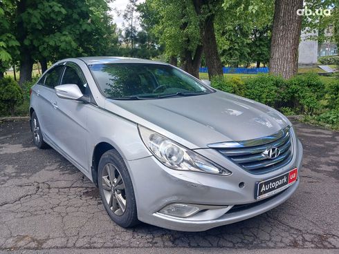 Hyundai Sonata 2015 серый - фото 3
