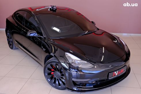 Tesla Model 3 2022 черный - фото 4