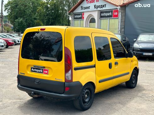 Renault Kangoo 2000 желтый - фото 7