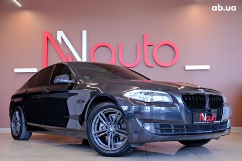 BMW 5 серия 2013 серый - фото 4