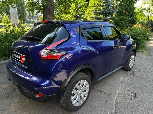 Nissan Juke 2017 синий - фото 5