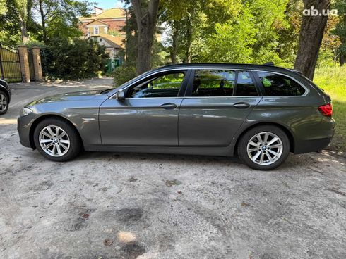 BMW 5 серия 2015 серый - фото 22