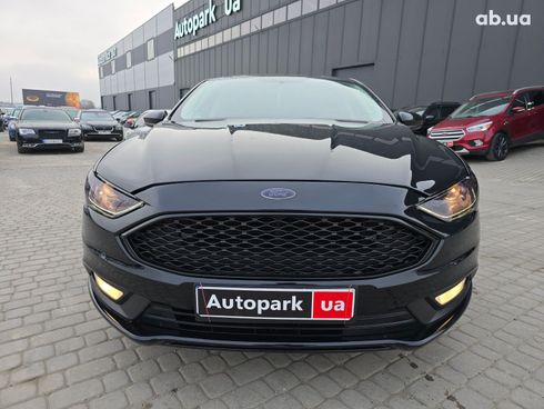 Ford Fusion 2018 черный - фото 2