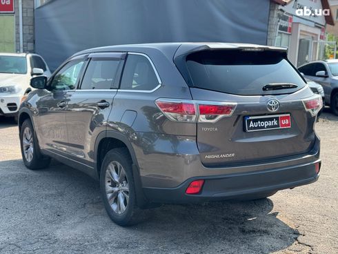 Toyota Highlander 2014 серый - фото 36