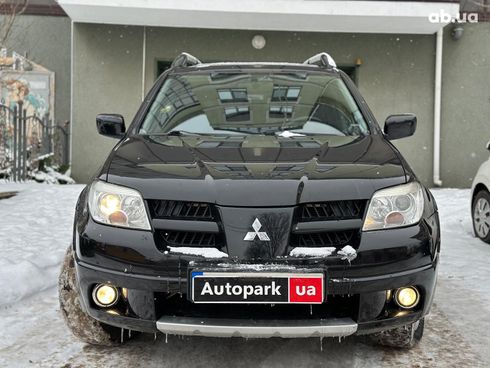 Mitsubishi Outlander 2008 черный - фото 8