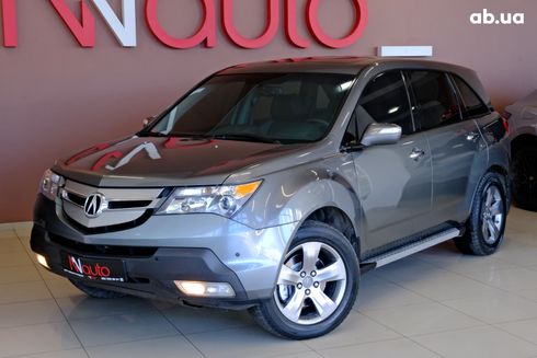 Acura MDX 2008 серый - фото 2