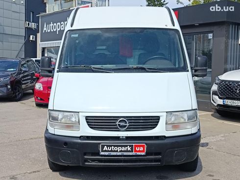 Opel Movano 2000 белый - фото 2