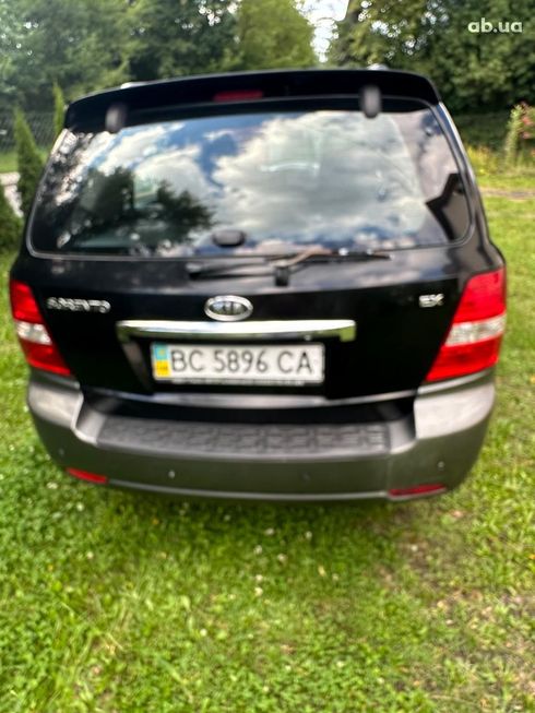 Kia Sorento 2008 черный - фото 4