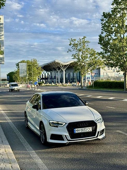 Audi A3 2019 белый - фото 2