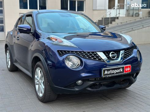 Nissan Juke 2015 синий - фото 3