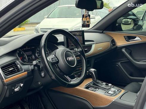 Audi A6 2015 серый - фото 26