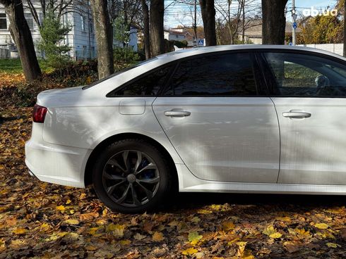Audi A6 2016 белый - фото 9