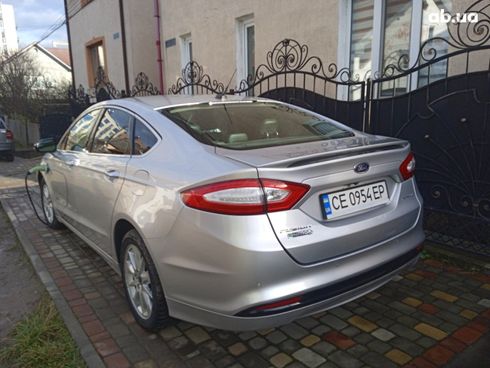 Ford Fusion 2016 серебристый - фото 7