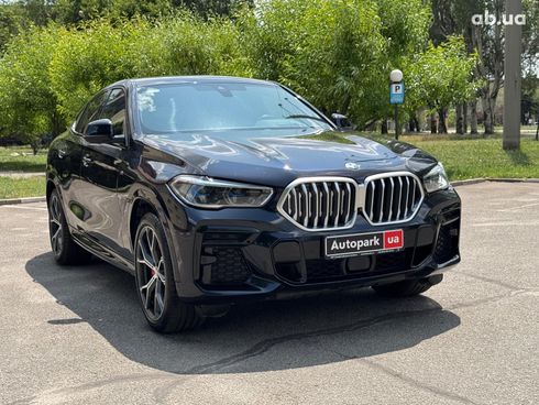 BMW X6 2022 черный - фото 7