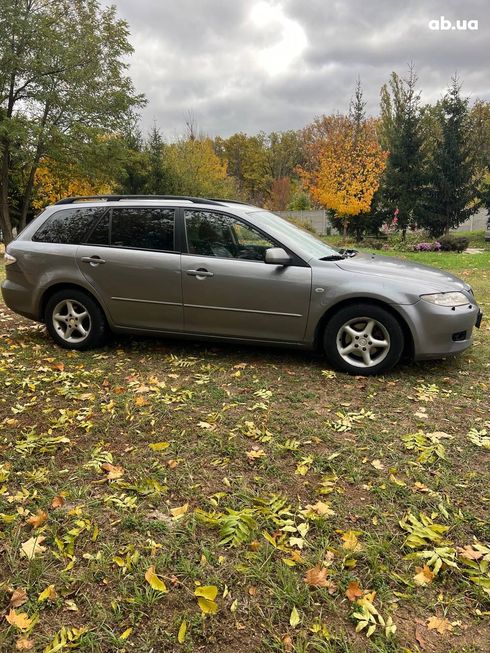 Mazda 6 2004 серебристый - фото 3