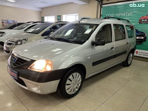 Dacia Logan 2008 серебристый - фото 10