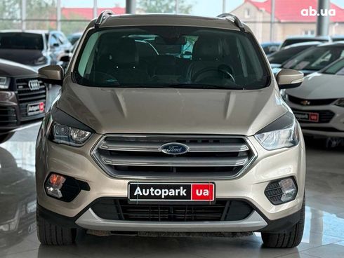 Ford Escape 2016 бежевый - фото 2