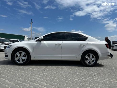 Skoda octavia a7 2017 белый - фото 5