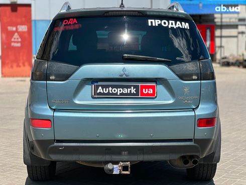 Mitsubishi Outlander XL 2007 зеленый - фото 5