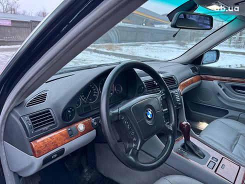 BMW 7 серия 2001 черный - фото 17