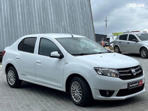 Dacia Logan 2015 белый - фото 3