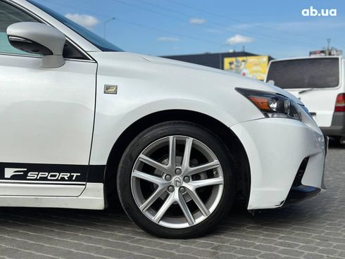 Lexus ct 200h 2016 белый - фото 12